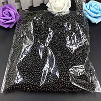 Пінопластові кульки чорні 2-4 мм, 8 грам (Китай)