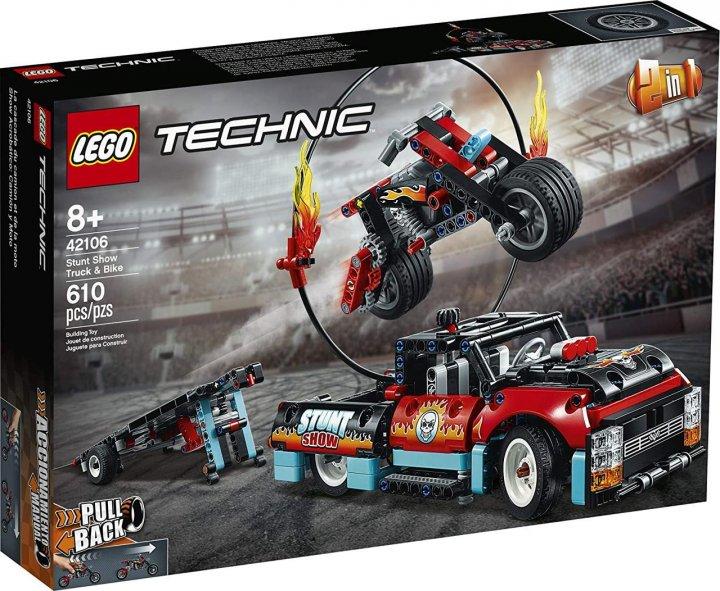 Lego Technic Шоу трюків на вантажівках та мотоциклах 42106, фото 1