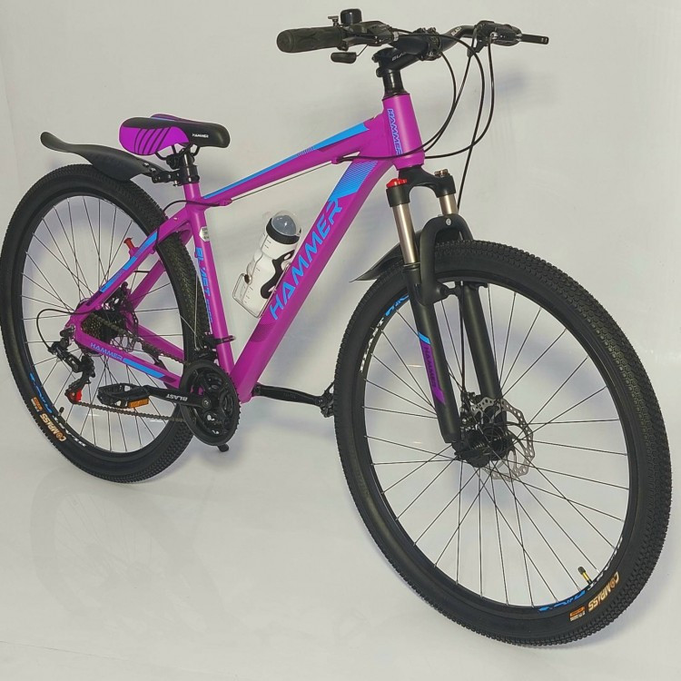 Велосипед спортивний S300 BLAST-NEW. Алюмінієвий. Діаметр коліс 29", Рама 18', Фіолетовий