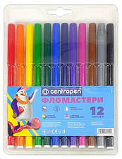 Фломастери 12 кольорів Centropen 7790/12, 01459