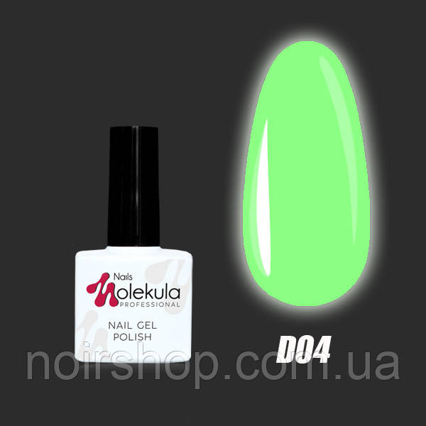 Гель-лак Molekula 11ml Disco collection №D04 (Ibiza club)