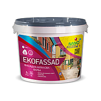 Фасадная краска Nanofarb Ekofassad 14кг