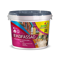 Фасадная краска Nanofarb Ekofassad 1.4кг 20