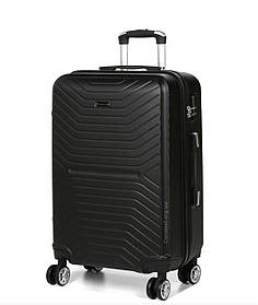 Валіза Франція середня M чорна 66х43х27см/65л/3.4кг/Worldline 625