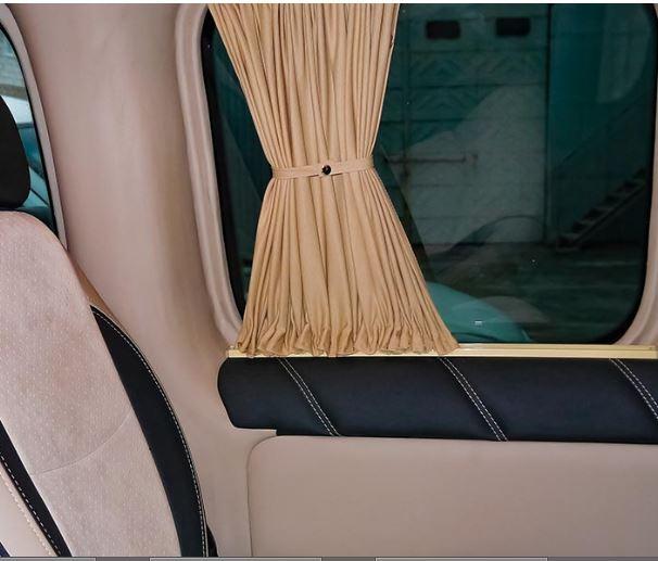 Автомобильные шторы Peugeot Partner 2008 - бежевые