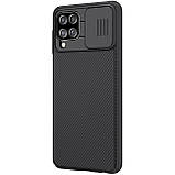 Захисний чохол Nillkin для Samsung Galaxy M22 / M32 / A22 4G/LTE (CamShield Case) Black з захистом камери, фото 4