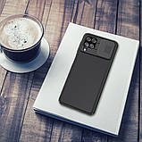 Захисний чохол Nillkin для Samsung Galaxy M22 / M32 / A22 4G/LTE (CamShield Case) Black з захистом камери, фото 7