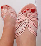 Панталети шлепанці рожеві яскраві жіночі 36 37 38 39, фото 6