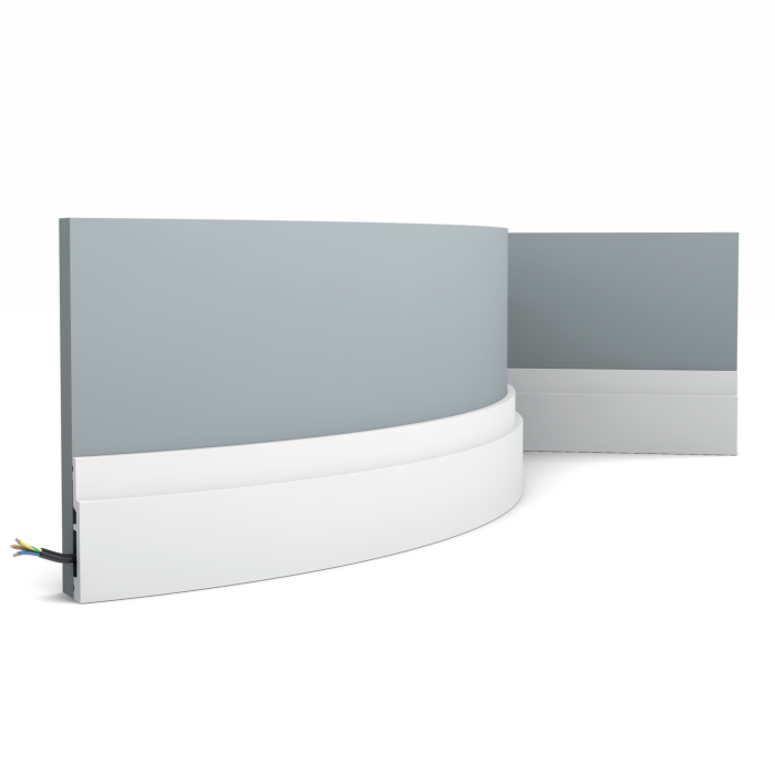 Плінтус гнучкий Orac SX187 Flex (75х12х2000) мм, фото 1