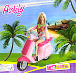 Шарнірна лялька Anlily 99044 на моторолері, фото 3