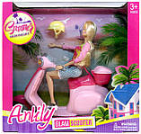 Шарнірна лялька Anlily 99044 на моторолері, фото 2