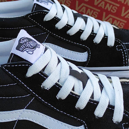 Vans Old Skool Black / White кеди високі унікс 41р -45р 2021, фото 3