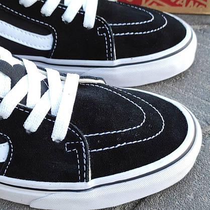 Vans Old Skool Black / White кеди високі унікс 41р -45р 2021, фото 2