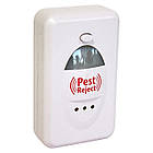 [ОПТ] Ультразвукової ефективний відлякувач тарганів, мишей, пацюків, мух, мурах і клопів Pest-Reject, фото 4
