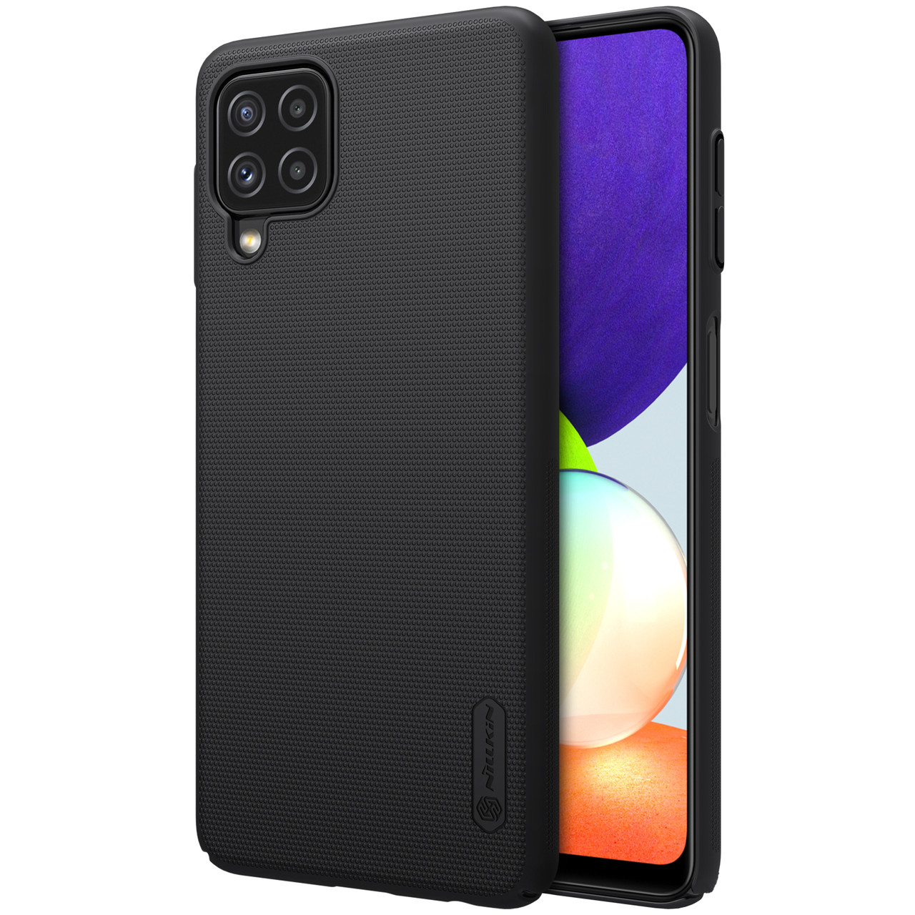 Захисний чохол Nillkin для Samsung Galaxy M22 / M32 / A22 4G/LTE (Super Frosted Shield) Black Чорний