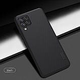 Захисний чохол Nillkin для Samsung Galaxy M22 / M32 / A22 4G/LTE (Super Frosted Shield) Black Чорний, фото 7