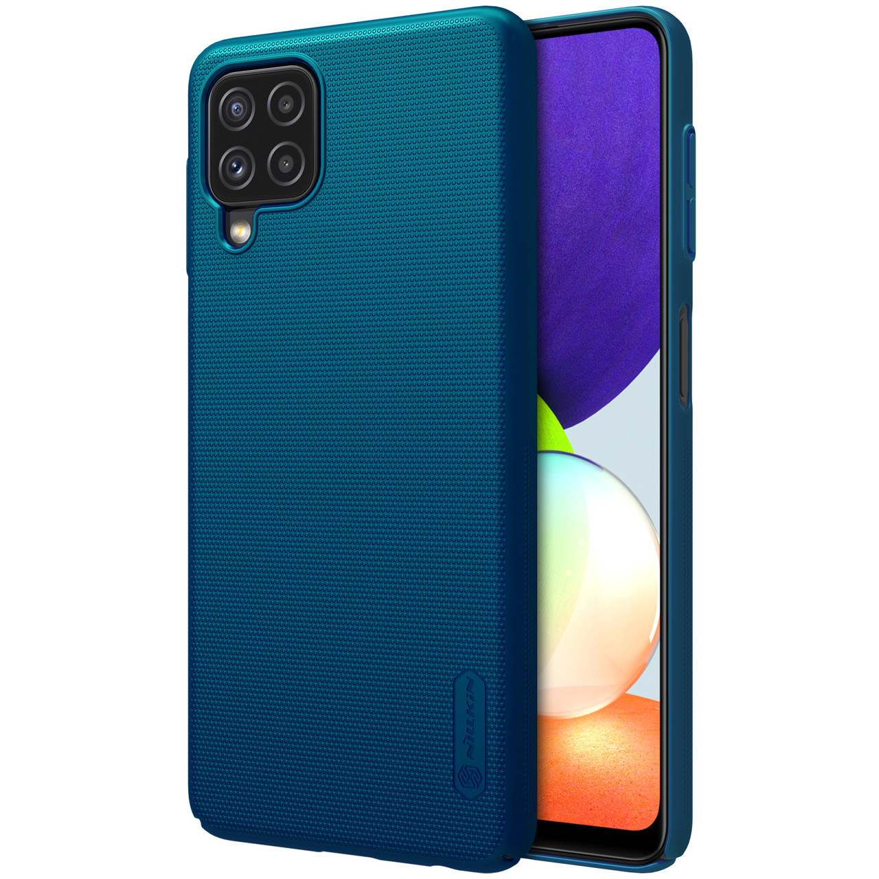Захисний чохол Nillkin для Samsung Galaxy A22 / M22/ M32 4G/LTE (Super Frosted Shield) Blue Синій