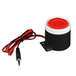 Сирена для GSM сигналізації внутрішня дротова, 120дБ 12В