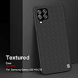 Захисний чохол Nillkin для Samsung Galaxy M22 / M32 / A22 4G/LTE (Textured Case) Black Чорний, фото 9
