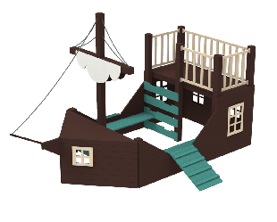 Дитячий комплекс Корабель Штандарт Kidigo (111040)