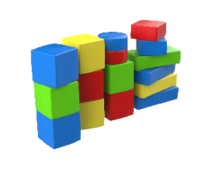 Конструктор KIDIGО «Гра» (16 елементів) Kidigo