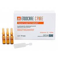 Регенерирующий омолаживающий концентрат с витамином С Endocare C Pure Concentrate, 14х1 мл Cantabria labs