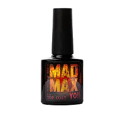 Супер стійкий топ без липкого шару Yo! Nails Mad Max без фільтра, 8 мл