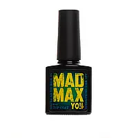 Супер стойкий топ без липкого слоя Yo!Nails Mad Max с UV фильтром, 8 мл
