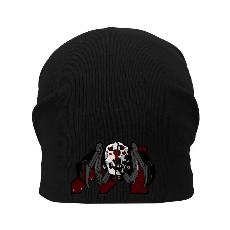 Шапка дитяча Кіберпанк чорна (Cyberpank — 007) 54-56 см, фото 1