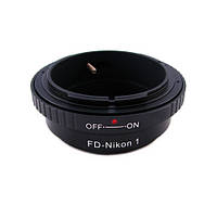 Адаптер перехідник Canon FD — Nikon 1 J1, кільце Ulata