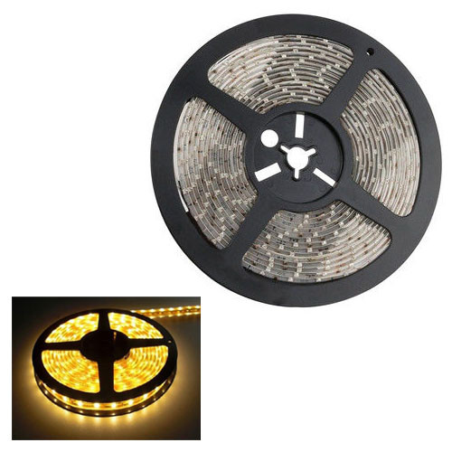 5 м стрічка світлодіодна, 300x 3528 SMD LED, жовта