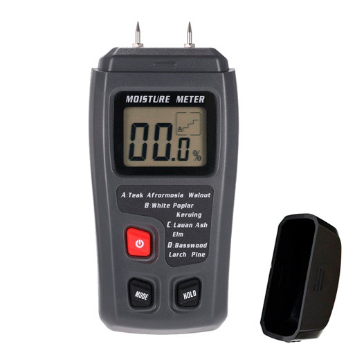 Цифровий вимірювач вологості деревини вологомір 0-99.9% EMT01 MT-10