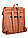 Жіночий рюкзак Sambag Loft MEN коричневий, фото 3