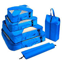 Набір із 6 дорожніх сумок органайзерів у валізу для подорожей P.Travel