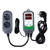Терморегулятор термостат цифровий 2 розетки -50~120С 10А Inkbird ITC-308
