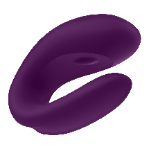 Вібратор для пари Satisfyer Double Joy управління зі Смартфона стимулятор клітора і точки g, фото 3