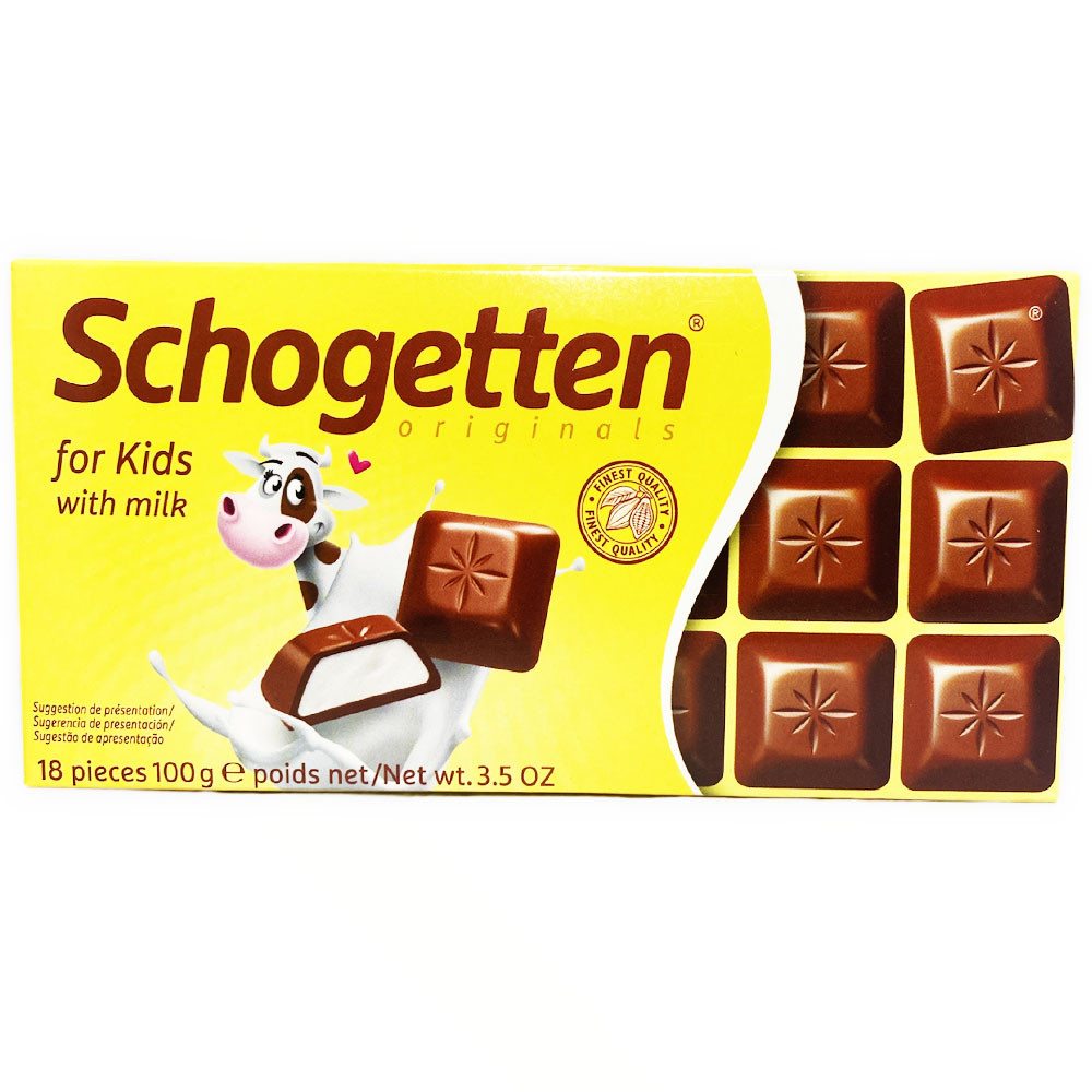 Молочний шоколад Schogetten for Kids - 100 грам