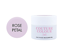 Гель однофазний Couture Colour 1-phase Builder Gel Rose etal, ніжний рожевий, 50 мл