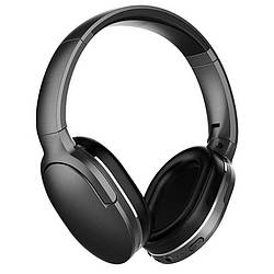 Бездротові Bluetooth навушники з мікрофоном BASEUS Encok D02 Pro Wireless headphone | BT5.0, AUX |. Black