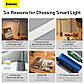 Лампа BASEUS Smart Eye Series Rechargeable Folding Reading Desk Lamp (Smart Light) |3000-6000K| (DGZG-02), фото 10
