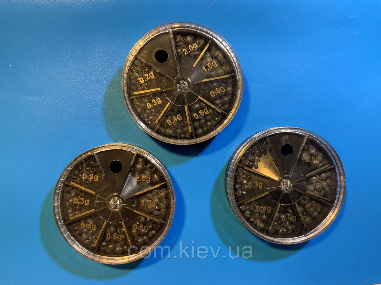 Набір вантажив VICTOR 80грамм дріб (свинець)