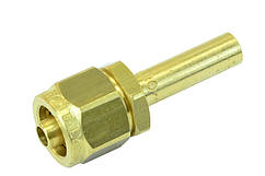 Фітинг ?8 мм (перехідник, штуцер) для трубки ПВХ прямий у зборі FARO