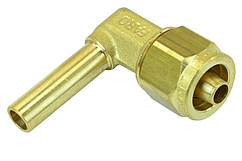 Фітинг ?8 мм (перехідник, штуцер) для трубки ПВХ кутовий у зборі FARO