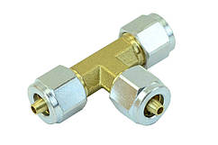 Трійник для трубки пвх д.6