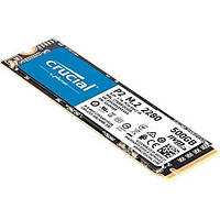 SSD накопитель Crucial P2 500GB m2 NVME (CT500P2SSD8)