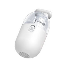 Пилосос міні Baseus Desktop Capsule Vacuum Cleaner C2 White 1000Pa (CRXCQC2-02) працює від батарейок типу AA