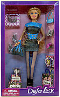 Лялька Defa Lucy 8285 Модниця шопінг з аксесуарами