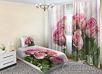 Комплект для спальни "Букет роз" - Любой размер! Читаем описание!