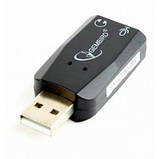 Перехідник USB2.0-Audio GEMBIRD (SC-USB2.0-01), фото 2