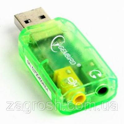Promo Ціна! Перехідник USB2.0-Audio Gembird (SC-USB-01) - тільки на ZaGrosh.com.ua, фото 1